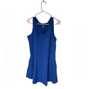 Athleta Girls Royal Blue Casual Tank Dress